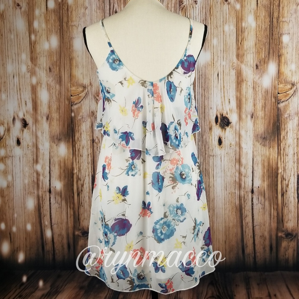 Charming Charlie | White Floral Adjustable Dress - Picture 2 of 8